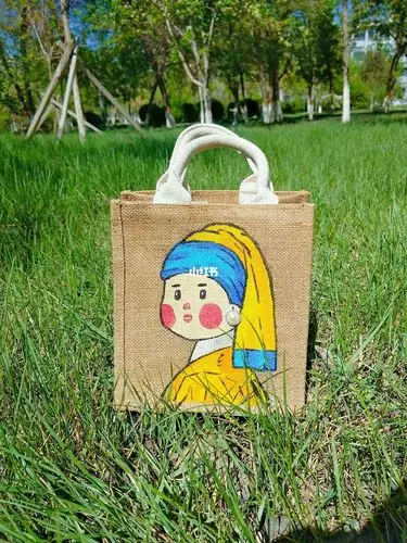 改造摆摊ing_摆摊_手绘_无印良品怎么样_muji麻布袋_兴趣爱好_手工