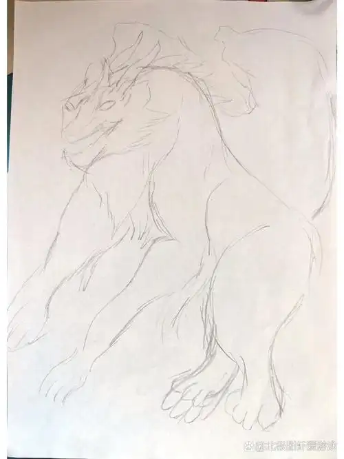 穷奇手绘(不喜勿喷)