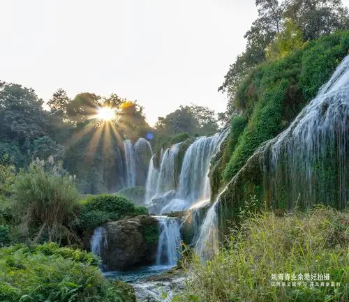德天大瀑布自然风光山水风景姚青春2021