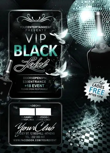 酒吧海报平面广告素材免费下载(图片编号:4824943)-六图网