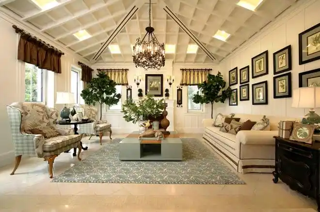 万和公馆 客厅图片来自别墅装修设计--hy在远洋万和公馆--北欧风格的