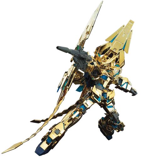 bandai万代1/144 hg 高达 拼装模型 hguc216 独角兽3号机电镀