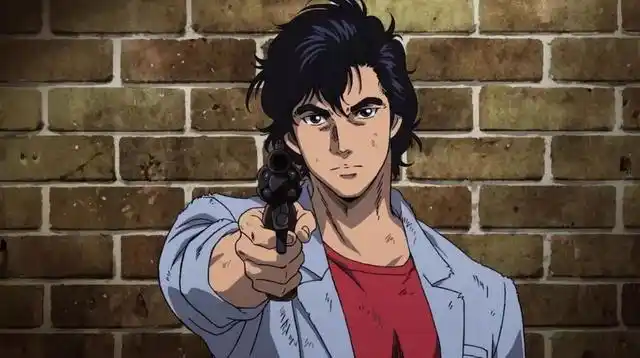 动漫爱好者们肯定会想到《城市猎人》的男主角冴羽獠