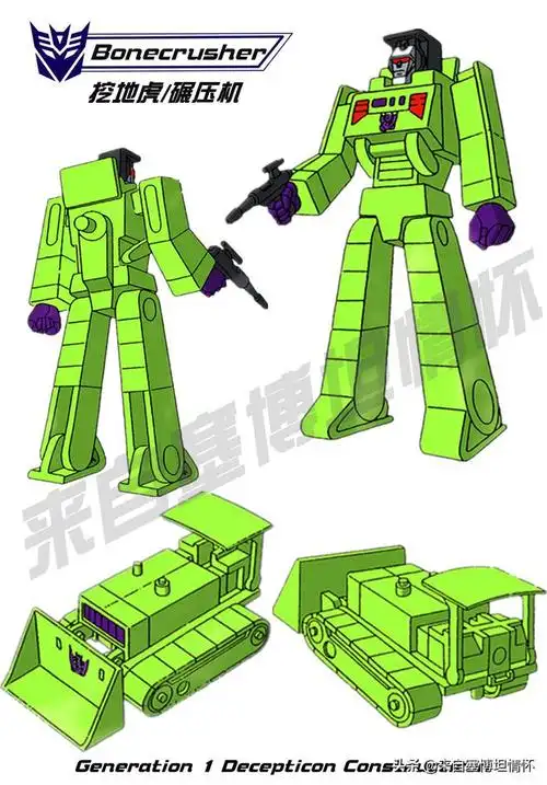 变形金刚大力神上挖地虎建造派的秘密