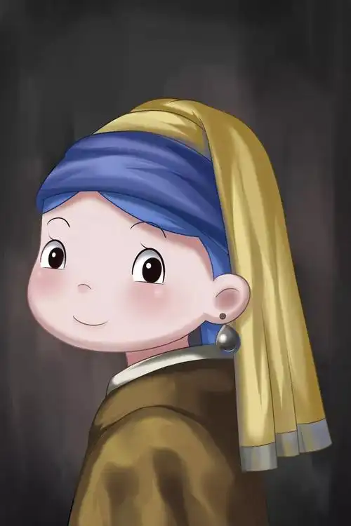 少女,气质超凡出众是荷兰画家约翰内斯·维米尔的名画之一《戴珍珠耳