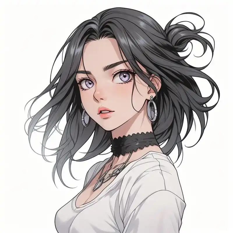 漫画风女生霸气头像90超a 一组漫画风格的女生霸气头像,真的超a超酷