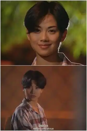 陈松伶饰林贞烈@笑看风云 (1994):棕色.