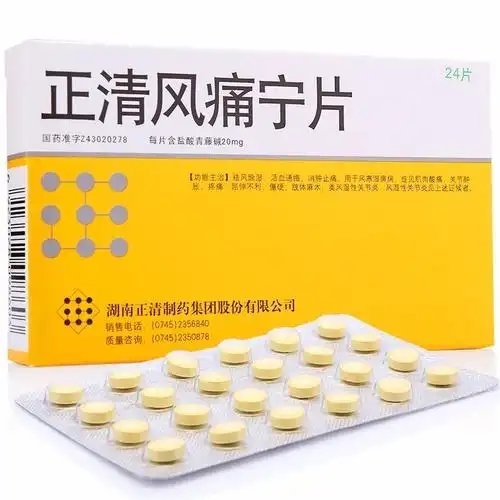 正清正清风痛宁片20mg24片盒