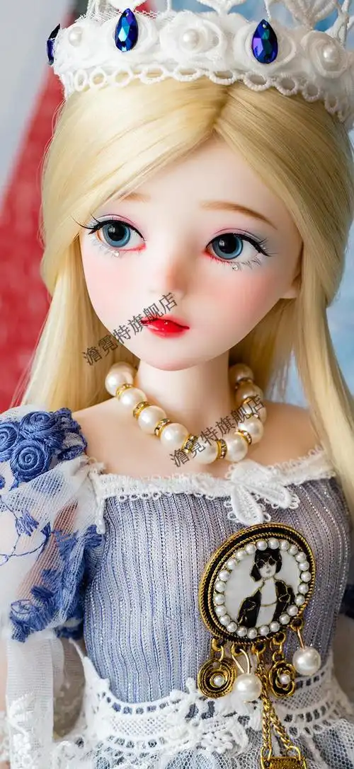 bjd娃娃sd娃娃玩具女孩凯蒂爱莎公主婚纱礼盒大型60厘米bjd人偶洋娃