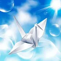 唯美千纸鹤头像