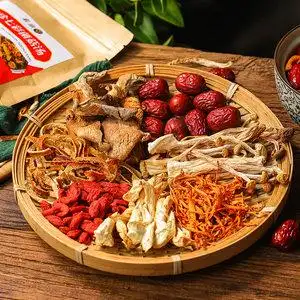 3包大包210克七彩菌汤包羊肚菌松茸野生干货菌菇包汤料包煲汤食材