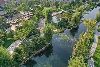 i>郑 /i> i>州 /i>国际文化创意园区水系景观