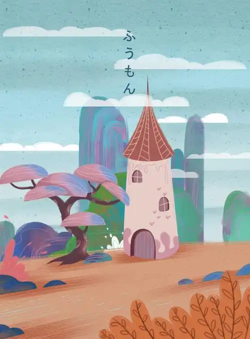 日系小清新文艺唯美梦幻手绘插画第16弹