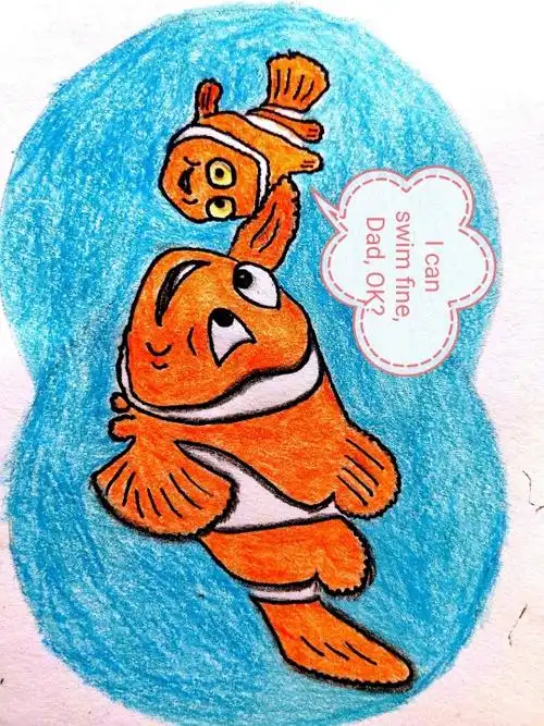 海底总动员简笔画