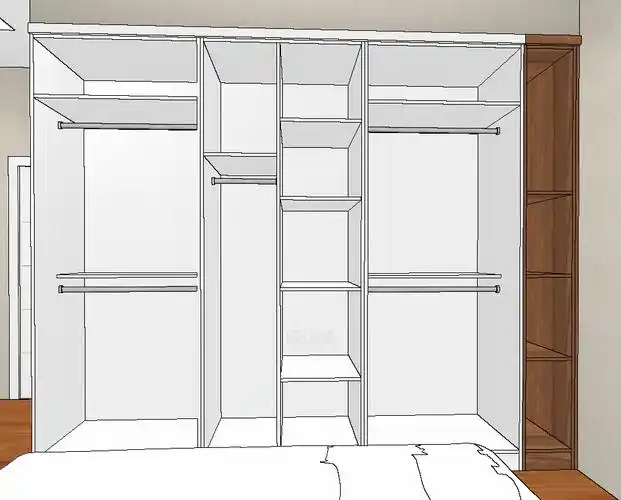 衣柜门多宽合适太大不好开门太小容易变形