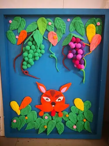 【五六年级】轻黏土浮雕画(副本)