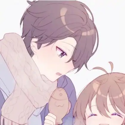 温柔干净的动漫情头 高清温柔到骨子里的情侣头像动漫图片_情侣动漫