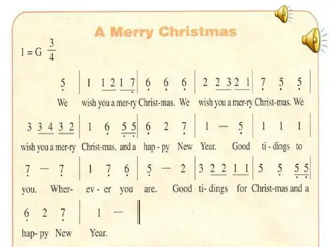 人教新版小学英语五年级上册课件英语歌曲ppt