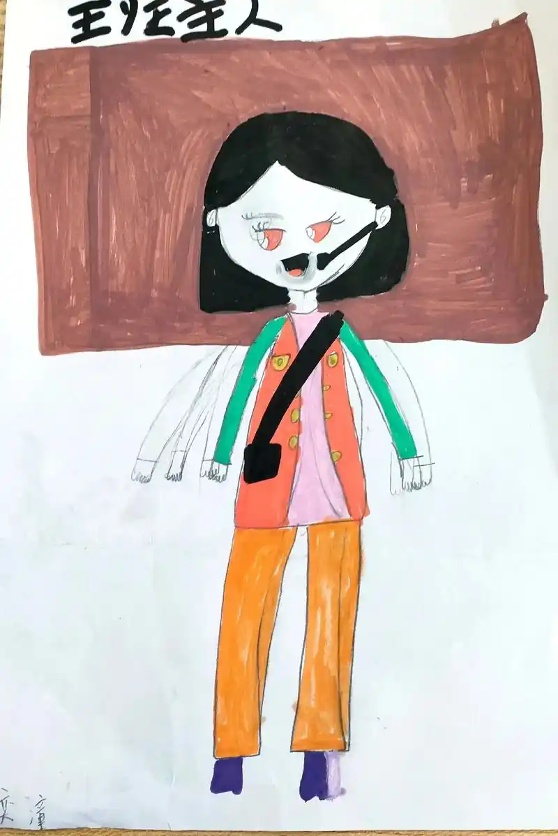 欢迎围观孩子们笔下"心目中的老师" - 抖音