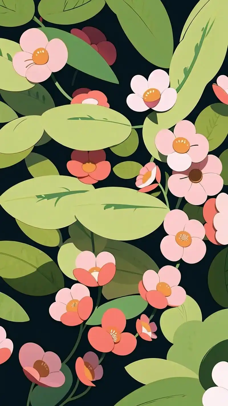 91小清新简约唯美花草壁纸来啦94