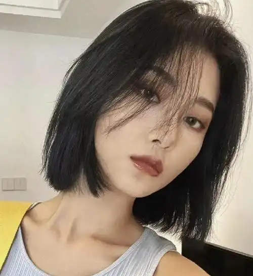 小个子女生百搭短发 下巴至锁骨长度最显高_女生短发 - 美发站