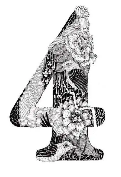 唯美 个性 壁纸 小清新 插画 封面 黑白线描