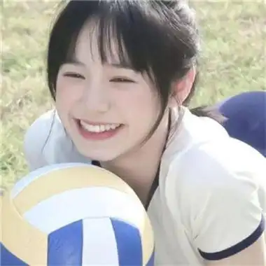 温暖阳光的笑容灿烂治愈系女头女生头像美头