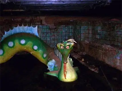 迪士尼废弃水下电动道具/1991年影像