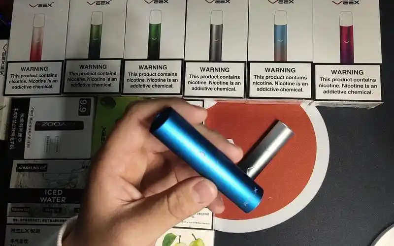 veex维刻与relx悦刻一代的对比新口味元气牛饮