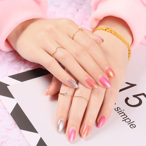 网红美甲指甲油女免烤快干持久不可剥撕拉夏天显白脚趾2021年新色