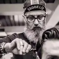 男发型师帅气微信头像 时尚个性欧美发型师头像发型师头像图片欧美