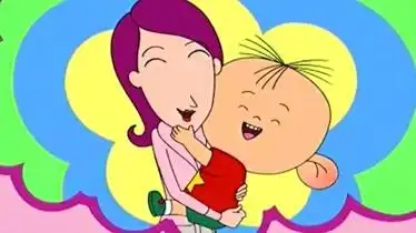 大耳朵图图:妈妈抱着图图高兴的!