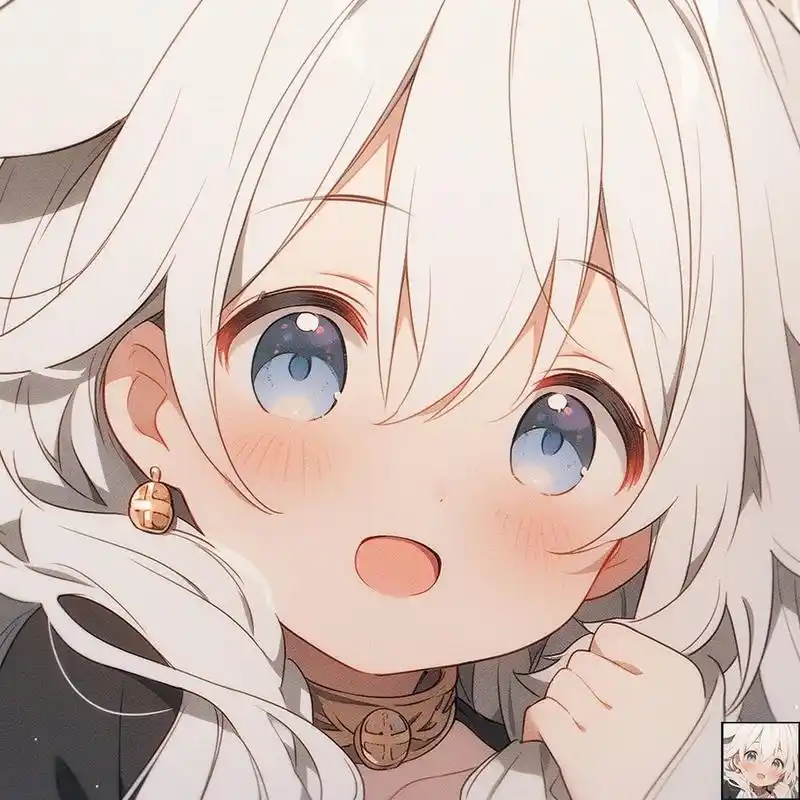 可爱加倍|激萌小女生动漫头像