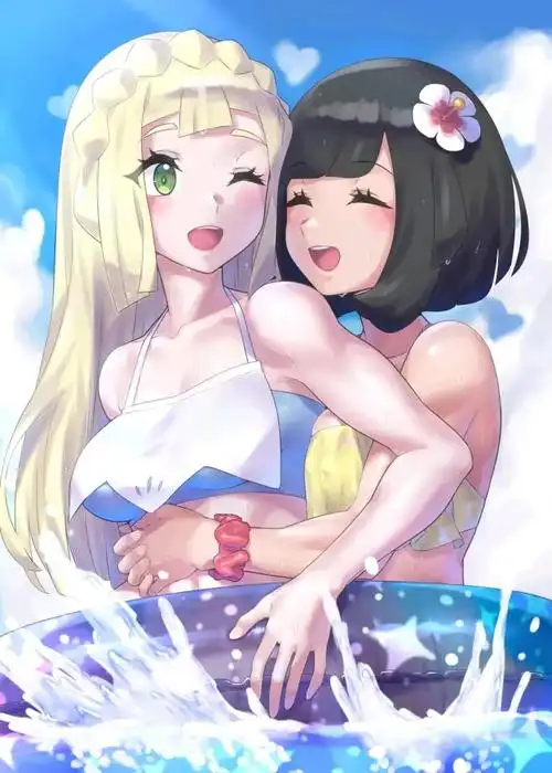 精灵宝可梦日月 莉莉艾 美月