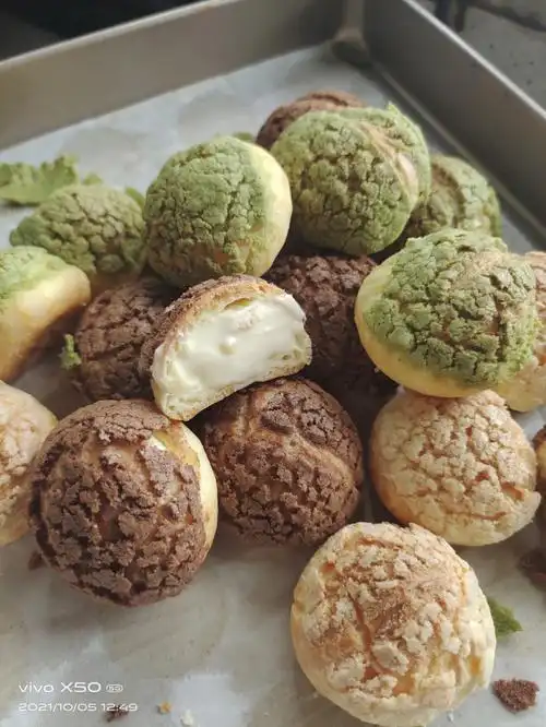 酥皮泡芙小技巧