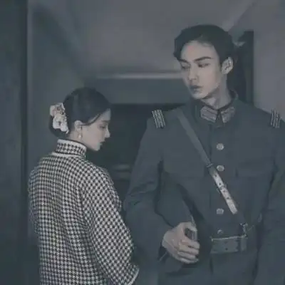 民国情侣头像一对两张高清复古的民国时期情侣头像图片大全