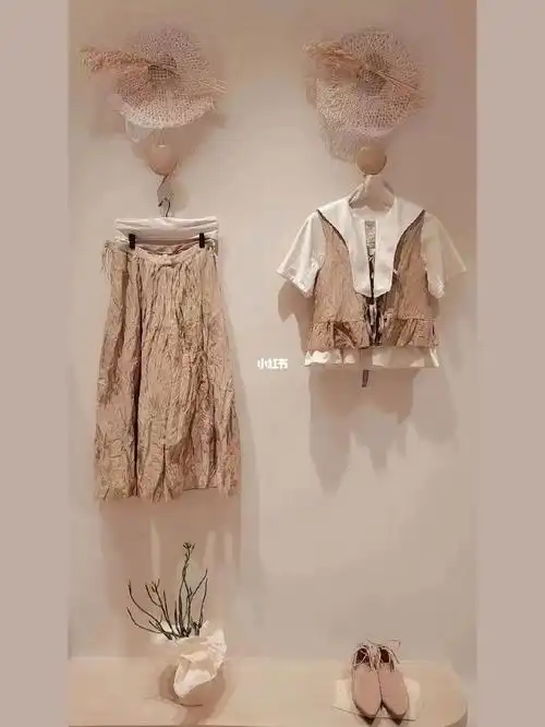 ein夏日气质感穿搭奶杏色奶茶色穿搭04