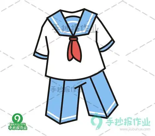 的水手服简笔画怎么画水手服简笔画画法水手服简笔画水手服简笔画画法