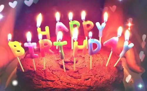 九,自己生日祝福语抖音?