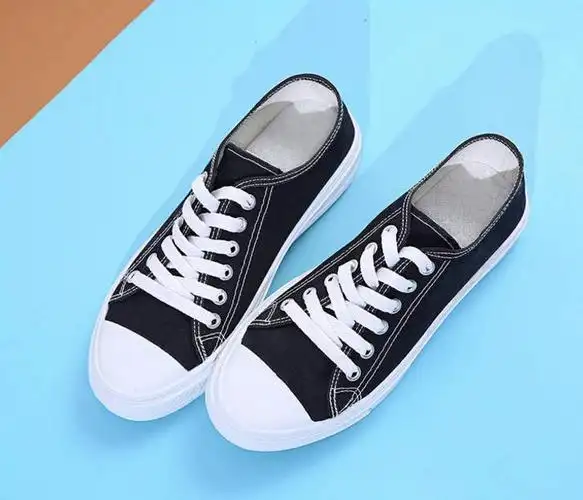 帆布鞋女学生韩版休闲平底鞋子原宿ins网红秋2020新款鞋百搭单鞋