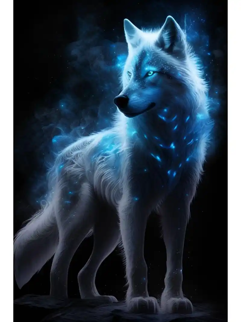 狼,是拥有精神力的高级生命 狼,一种拥有精神力量的动物,凶猛如狮