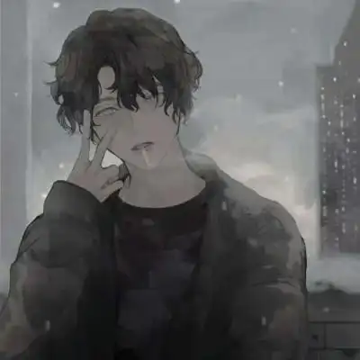 抽烟系列超酷的动漫男头_男生头像_我要个性网