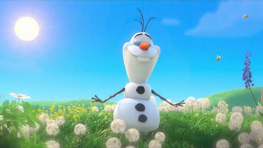 冰雪奇缘看雪宝怎么治愈你