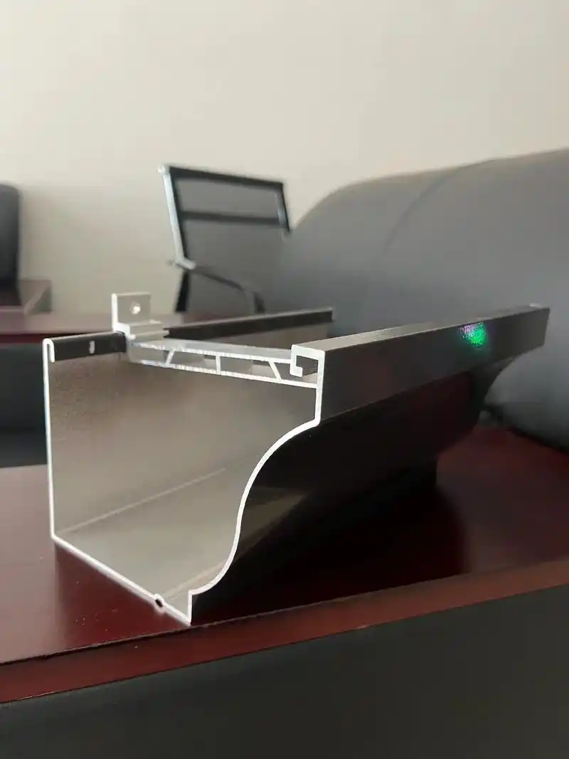 铝合金天沟以及配件样品展示成品展示