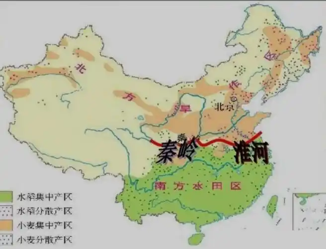 秦岭—淮河线🗺️