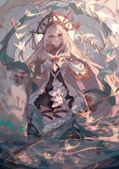 浊心斯卡蒂-明日方舟浊心斯卡蒂原创作品-触站