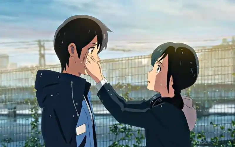 "天气什么的都不重要了,比起晴天,我更需要你"#新海诚#天气之子