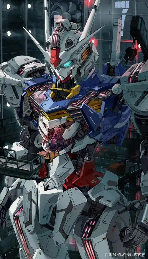 很多模友认为它是巴巴托斯,能天使,78高达混搭之后的机体