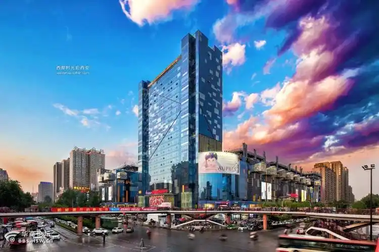 西安拍城市建筑风光摄影师 季风 小寨赛格广场