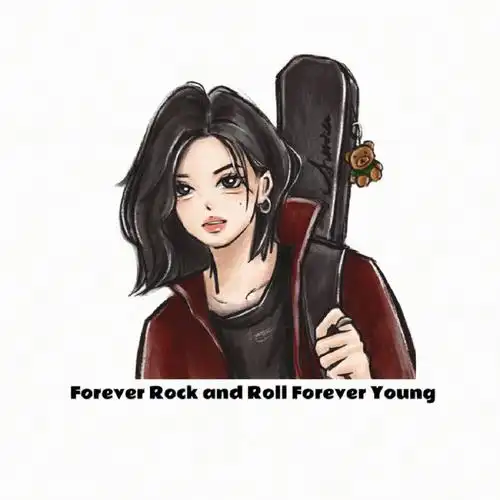 不会画画的吉他手不是一个好rapper偷偷给自己画一个头像#头像约稿